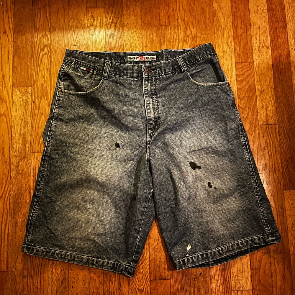 Brooklyn Xpress Men's Blue Jean Shorts